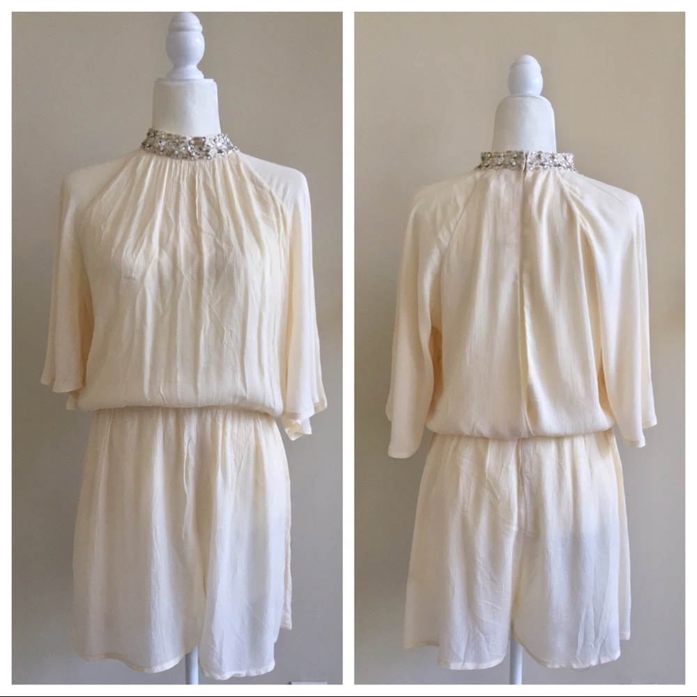 Angel Sleeve Romper